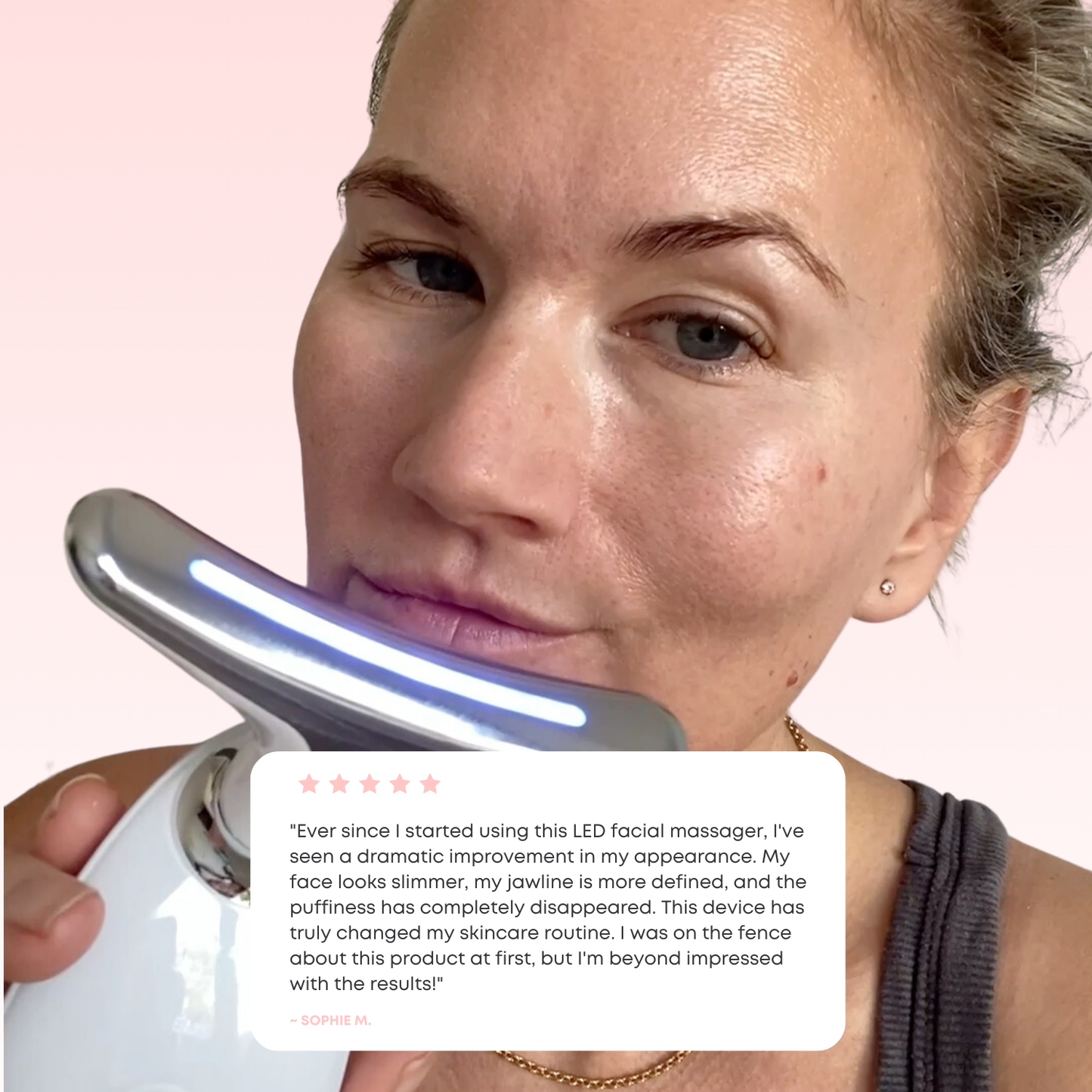 Lux Cove 7-in-1 LED Facial Sculptor